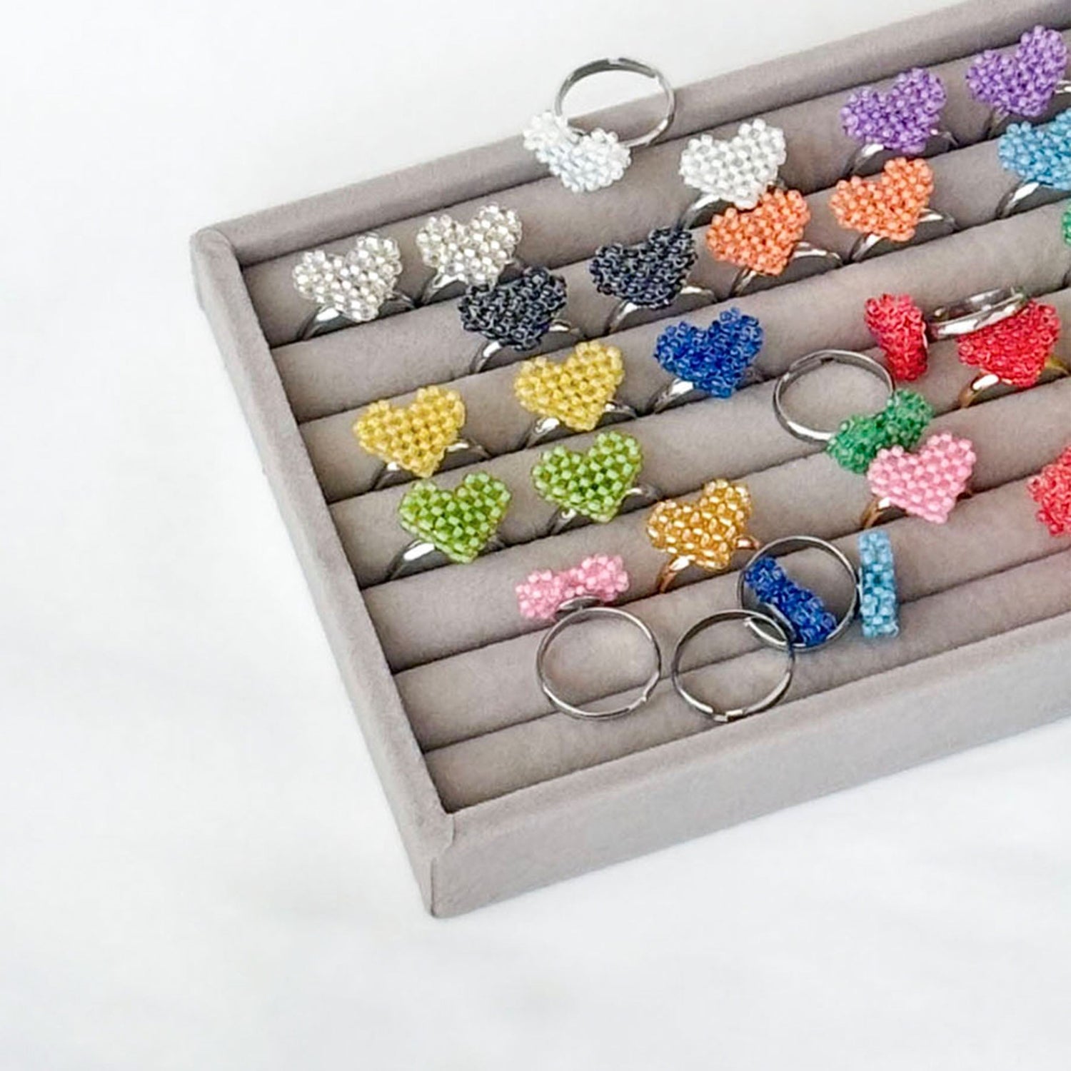 mini 3Dハートリング┊推しカラー